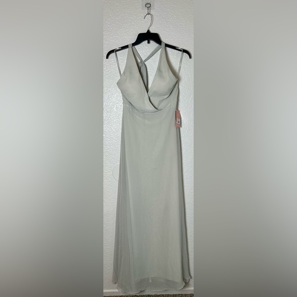 Birdy Grey Moni Convertible Dress in Chiffon Dove Gray - Picture 3 of 6